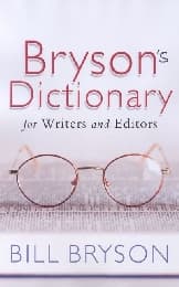 Cover von Bryson's Dictionary for Writers and Editors