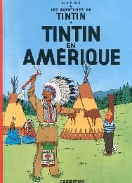 Cover von Tintin en Amerique