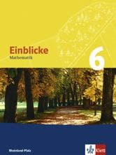 Cover von Einblicke Mathematik 6. Ausgabe Rheinland-Pfalz
