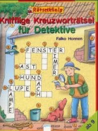 Cover von Knifflige Kreuzworträtsel für Detektive