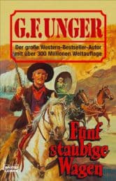 Cover von Fünf staubige Wagen