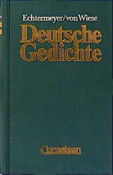 Cover von Deutsche Gedichte', neu, von den Anfängen bis zur Gegenwart