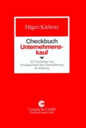 Cover von Checkbuch Unternehmenskauf