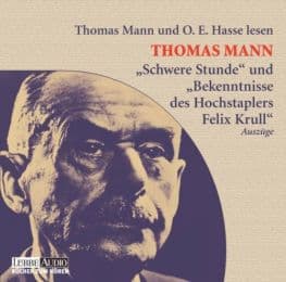 Cover von Schwere Stunde/Bekenntnisse des Hochstaplers Felix Krull