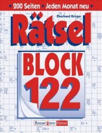 Cover von Rätselblock 122