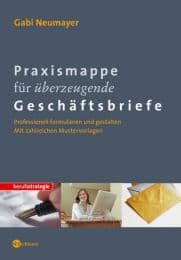 Cover von Praxismappe für überzeugende Geschäftsbriefe