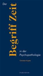 Cover von Der Begriff Zeit in der Psychopathologie