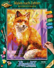 Cover von Malen nach Zahlen: Polygon-Art Fuchs