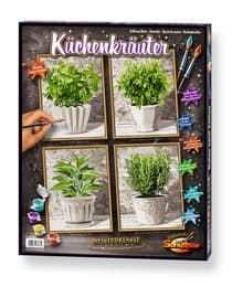 Cover von Malen nach Zahlen: Küchenkräuter
