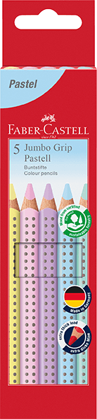 Cover von Jumbo Grip Buntstifte Pastell 5er