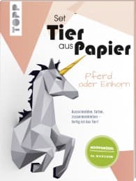 Cover von Tier aus Papier - Pferd oder Einhorn