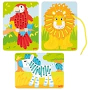 Cover von Fädelspiel Papagei, Löwe, Zebra