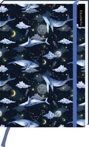 Cover von myNOTES Notizbuch A5: Cosmic Whale