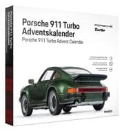 Cover von Porsche 911 Turbo Adventskalender Oakgrünmetallic