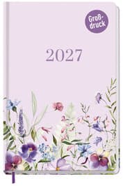 Cover von Großdruck-Kalender Blütentraum 2027