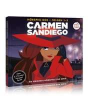 Cover von Carmen Sandiego Hörspiel-Box mit Blumensamen