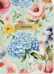 Cover von Notizheft Blumenglück Floral
