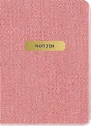 Cover von Notizheft Blumenglück Rosa