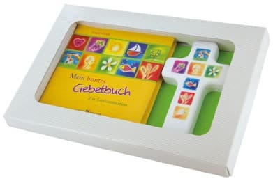 Cover von Geschenkset 'Mein buntes Gebetbuch zur Erstkommunion'