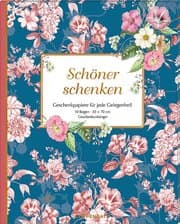 Cover von Geschenkpapier-Buch Blumen