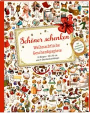 Cover von Geschenkpapier-Buch Weihnachtliche Geschenkpapiere