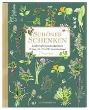 Cover von Geschenkpapier-Buch - Blumen