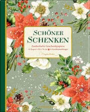 Cover von Geschenkpapier-Buch - Zauberhafte Weihnachtszeit Marjolein Bastin