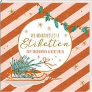 Cover von Weihnachtliche Etiketten zum Dekorieren & Verzieren