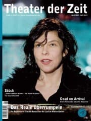 Cover von Theater der Zeit - 01. April 2009