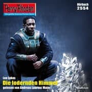 Cover von Perry Rhodan 2554: Die lodernden Himmel