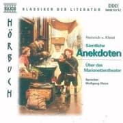 Cover von Sämtliche Anekdoten - Über das Marionettentheater