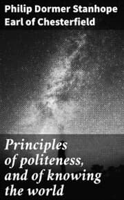 Cover von Principles of politeness, and of knowing the world