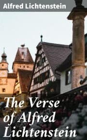 Cover von The Verse of Alfred Lichtenstein