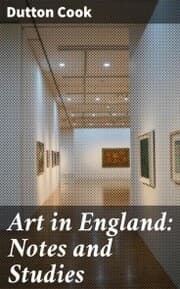 Cover von Art in England: Notes and Studies