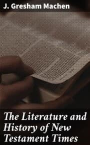 Cover von The Literature and History of New Testament Times