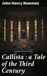 Cover von Callista : a Tale of the Third Century