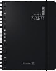 Cover von Lehrerkalender Überformat A5 Baladek-Einband schwarz 2026/2027