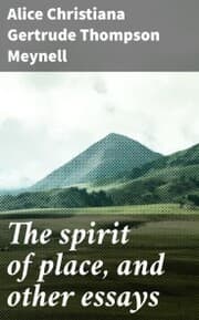 Cover von The spirit of place, and other essays