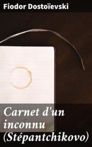 Cover von Carnet d'un inconnu (Stépantchikovo)