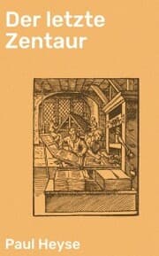 Cover von Der letzte Zentaur