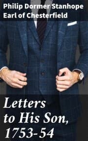 Cover von Letters to His Son, 1753-54