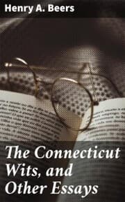 Cover von The Connecticut Wits, and Other Essays