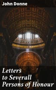 Cover von Letters to Severall Persons of Honour