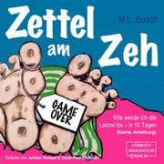 Cover von Zettel am Zeh