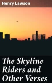 Cover von The Skyline Riders and Other Verses