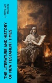Cover von The Literature and History of New Testament Times