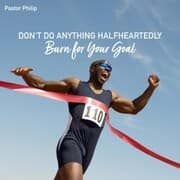 Cover von Don't Do Anything Halfheartedly - Burn for Your Goal