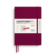 Cover von Wochenkalender & Notizbuch Medium A5 Port Red 2027