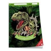 Cover von Hausaufgabenheft Grundschule - Dino