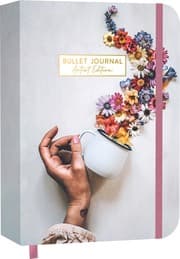 Cover von Bullet Journal Artist Edition 'Mug of flowers'